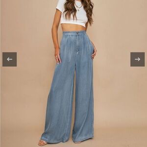 VICI Washed tencel pants. New without tags.